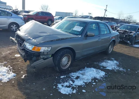 2001 Mercury Grand Marquis Ls from USA, damaged, VIN 2MEFM75W71X642432